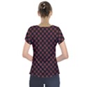 Pattern Short Sleeve Front Detail Top View2