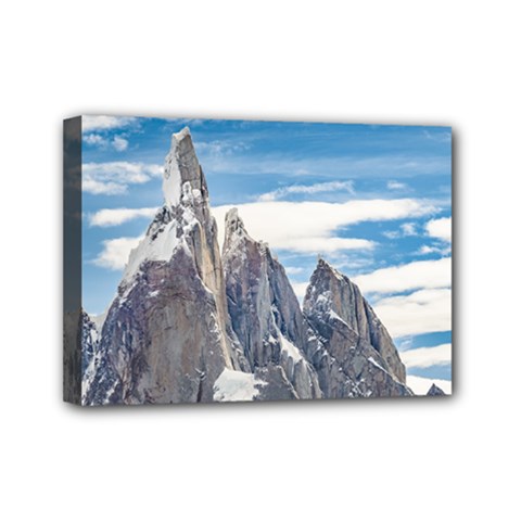 Cerro Torre Parque Nacional Los Glaciares  Argentina Mini Canvas 7  X 5  by dflcprints