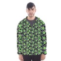 Roses pattern Hooded Wind Breaker (Men) View1