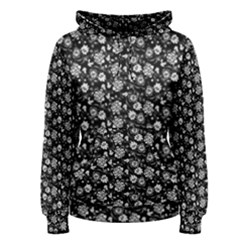 Roses Pattern Women s Pullover Hoodie by Valentinaart