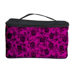 Roses Pattern Cosmetic Storage Case by Valentinaart