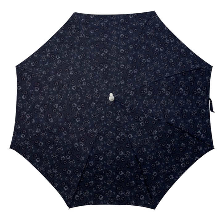 Roses pattern Straight Umbrellas