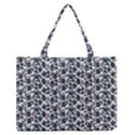 Roses pattern Medium Zipper Tote Bag View1