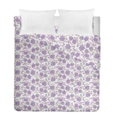 Roses Pattern Duvet Cover Double Side (full/ Double Size) by Valentinaart