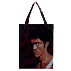 Bruce Lee Classic Tote Bag by Valentinaart