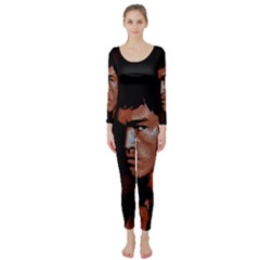 Bruce Lee Long Sleeve Catsuit by Valentinaart