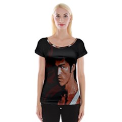 Bruce Lee Women s Cap Sleeve Top by Valentinaart