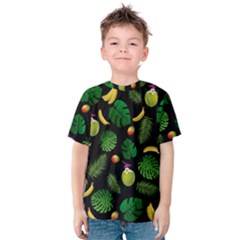 Tropical Pattern Kids  Cotton Tee