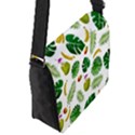 Tropical pattern Flap Messenger Bag (S) View2