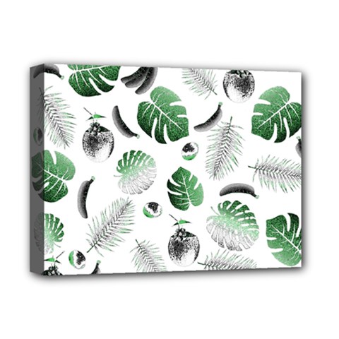 Tropical Pattern Deluxe Canvas 16  X 12   by Valentinaart