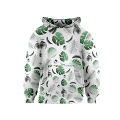 Tropical Pattern Kids  Pullover Hoodie by Valentinaart