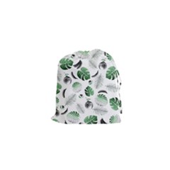 Tropical Pattern Drawstring Pouches (xs)  by Valentinaart