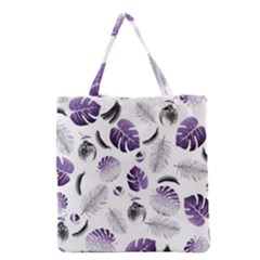 Tropical Pattern Grocery Tote Bag by Valentinaart