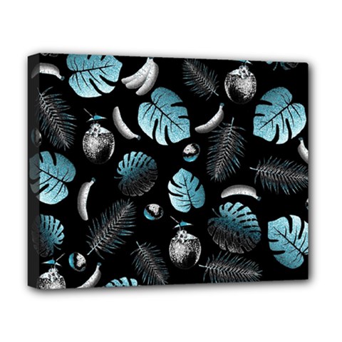 Tropical Pattern Deluxe Canvas 20  X 16   by Valentinaart