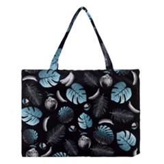 Tropical Pattern Medium Tote Bag by Valentinaart