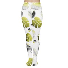 Tropical Pattern Women s Tights by Valentinaart