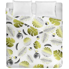 Tropical Pattern Duvet Cover Double Side (california King Size) by Valentinaart