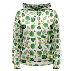 Tropical Pattern Women s Pullover Hoodie by Valentinaart