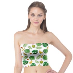 Tropical Pattern Tube Top by Valentinaart