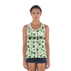 Tropical Pattern Women s Sport Tank Top  by Valentinaart