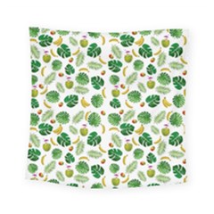 Tropical Pattern Square Tapestry (small) by Valentinaart