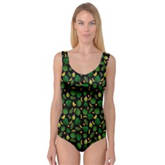 Tropical Pattern Princess Tank Leotard  by Valentinaart