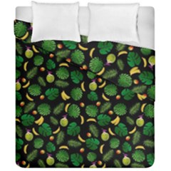 Tropical Pattern Duvet Cover Double Side (california King Size) by Valentinaart