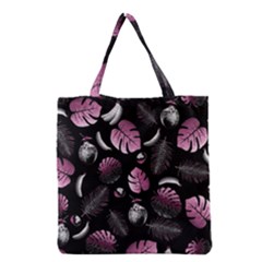 Tropical Pattern Grocery Tote Bag by Valentinaart