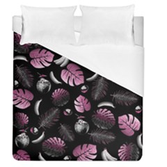 Tropical Pattern Duvet Cover (queen Size) by Valentinaart