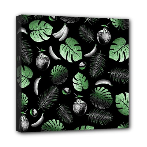 Tropical Pattern Mini Canvas 8  X 8  by Valentinaart