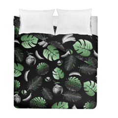 Tropical Pattern Duvet Cover Double Side (full/ Double Size) by Valentinaart