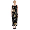 Tropical pattern Fitted Maxi Dress View2