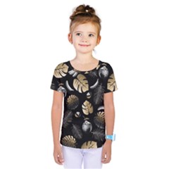 Tropical Pattern Kids  One Piece Tee