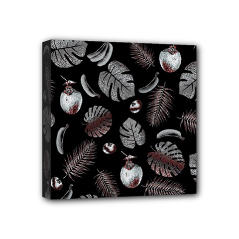 Tropical Pattern Mini Canvas 4  X 4  by Valentinaart