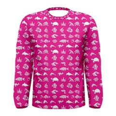 Fish Pattern Men s Long Sleeve Tee