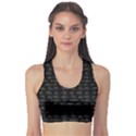 Fish pattern Sports Bra View1