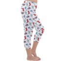 Dinosaurs pattern Capri Winter Leggings  View3