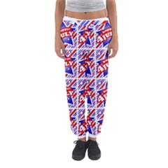 Happy 4th Of July Theme Pattern Women s Jogger Sweatpants by dflcprintsclothing