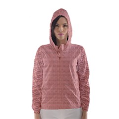 Pattern Hooded Wind Breaker (women) by ValentinaDesign