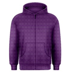 Pattern Men s Zipper Hoodie