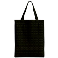 Pattern Zipper Classic Tote Bag by ValentinaDesign