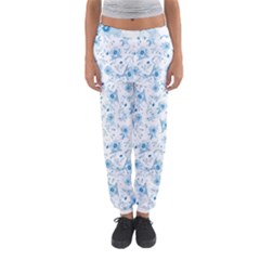 Floral Pattern Women s Jogger Sweatpants by ValentinaDesign