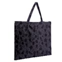 Floral pattern Zipper Large Tote Bag View2