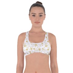 Floral Pattern Got No Strings Sports Bra