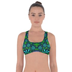 Strawberry Fantasy Flowers In A Fantasy Landscape Got No Strings Sports Bra