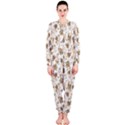 Floral pattern OnePiece Jumpsuit (Ladies)  View1