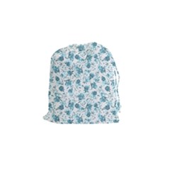 Floral Pattern Drawstring Pouches (small) 