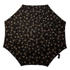 Floral Pattern Hook Handle Umbrellas (large) by ValentinaDesign