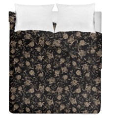 Floral Pattern Duvet Cover Double Side (queen Size)