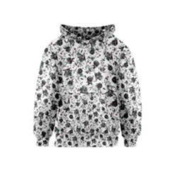 Floral Pattern Kids  Pullover Hoodie by ValentinaDesign